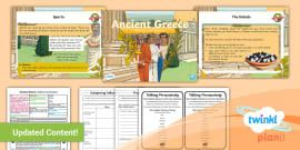 Ancient Athens Vs Sparta | PowerPoint and Worksheet KS2