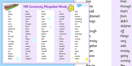 find the counts of each of the 100 words inotebook