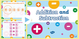 Addition And Subtraction Maths Challenge PowerPoint - Numeracy