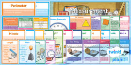 Measurement conversion charts for kids - Posters - Twinkl