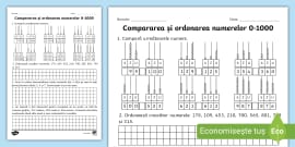 Axa Numerelor De La 0 La 1000 (Hecho Por Educadores)