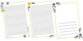 Fantasy Page Borders Portrait (teacher made)