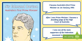 edmund barton prime minister pack australia display prompt ministers poster card find resource au t2 australias twinkl