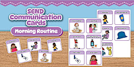 Send Routine Cards Australian SEND Cards for Girls | Teaching Resources