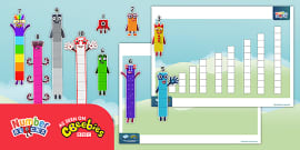 numberblocks cut outs maths resources