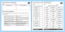 Hard and Soft Materials Cut and Paste Sorting Activity - sorting