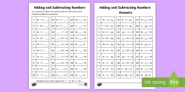 Number Facts Worksheet 16-20 Teens Add One Digit - Twinkl