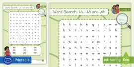 Grade 3 Phonics Ea (bread) Wordsearch (teacher Made)