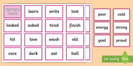 Ms. Carney's SYNONYM Bingo Game Bingo Card