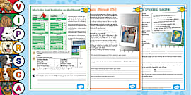 Year 5 Reading Revision Activity Mat Pack 4