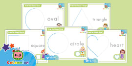 FREE CoComelon: What Color? Flash Cards (teacher made)