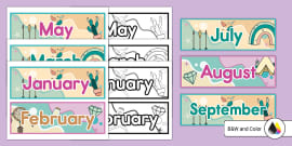 Editable Ice Cream Theme Desk Nameplates (teacher made)