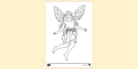 FREE! - Boy Pixie Colouring Sheet (teacher made) - Twinkl