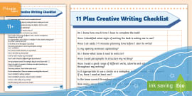 year 4 creative writing checklist
