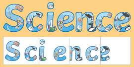 Science Bulletin Board Pack (Teacher-Made) - Twinkl