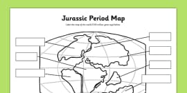 Continental Drift Timeline Worksheet | Pangaea Map Activity