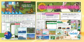 Science: Living Things And Their Habitats Year 2 Unit Pack