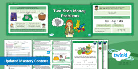 Home Budgeting Money Problems Lesson Pack - Beyond Maths
