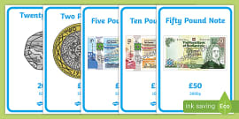 british uk money pictures of play money to print