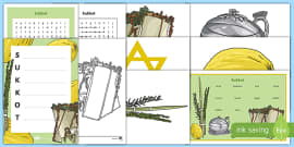 Sukkot Reading Comprehension Activity - sukkot, reading, comprehension