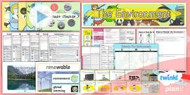 Science: The Environment Year 2 Unit Home Learning Tasks