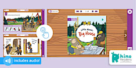 Level 1 Unit 1 Reading Scheme Book: Little Mouse, Big House