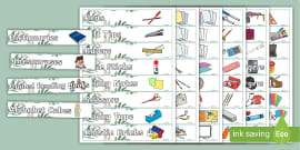 Botanical-Themed Editable Tray Labels (Teacher-Made)