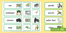Zoo Word Mat | Primary Resources (Teacher-Made) image.