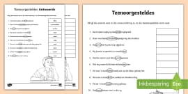 Byvoeglike Naamwoorde Werkkaart (teacher Made) - Twinkl