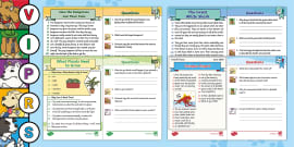 LKS2 60-Second Reads: Rainforests Activity Pack - Twinkl