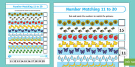 Number Words 0-20 Bingo - Number Words 0-20 Bingo
