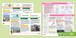 Blank Leaflet Ks1 Template - Leaflet Writing Activity