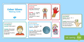 Idioms Display Banner Teacher Made