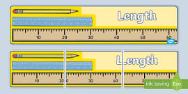 FREE! - Measurement Display Banner (teacher made)