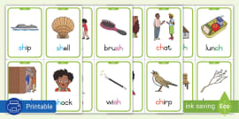 Grade 3 Phonics: ea (bread): Flashcards (teacher made)