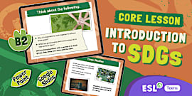 Sustainable Development Goals Lesson Pack | COP | Beyond