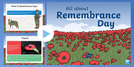 Remembrance day ks1 ppt