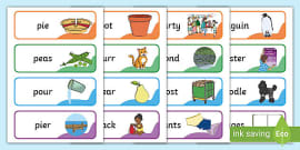 Initial 'N' Word Pictures | N Sound Word Cards - Twinkl