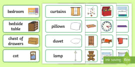 Household Items Pictionary - ESL worksheet by serkanserkan