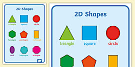 👉 Large 3D Shapes Poster (teacher made) - Twinkl