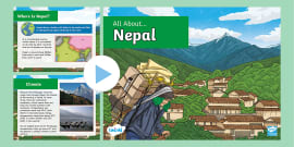 KS1 Nepal Fact Cards (teacher made) - Twinkl