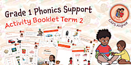 Grade 1 Term 1 Phonics Support Activity Booklet
