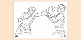 muhammad ali coloring pages