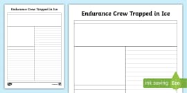 KS2 Ernest Shackleton Timeline Ordering Activity - Twinkl