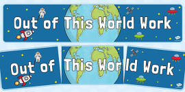 Children of the World Display Banner (teacher made) - Twinkl