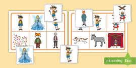 Pinocchio Word Mat (teacher made) - Twinkl