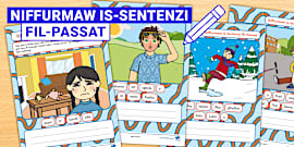 Il-Grammatika l Niffurmaw Sentenzi fil-Preżent l Twinkl