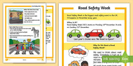 Road Safety Worksheet (teacher made)