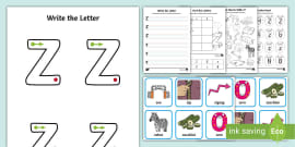 Letter W Worksheet And Activity Pack 