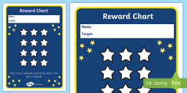 Editable Reward Chart (Teacher-Made)